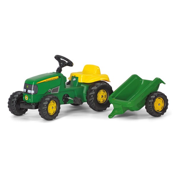 Rolly Toys ロリートイズ ROLLY KIDS ジョンディアーキッズワゴン John Deere 〜ドイツ・Rolly Toysのトレーラー付きのペダル式の働く車