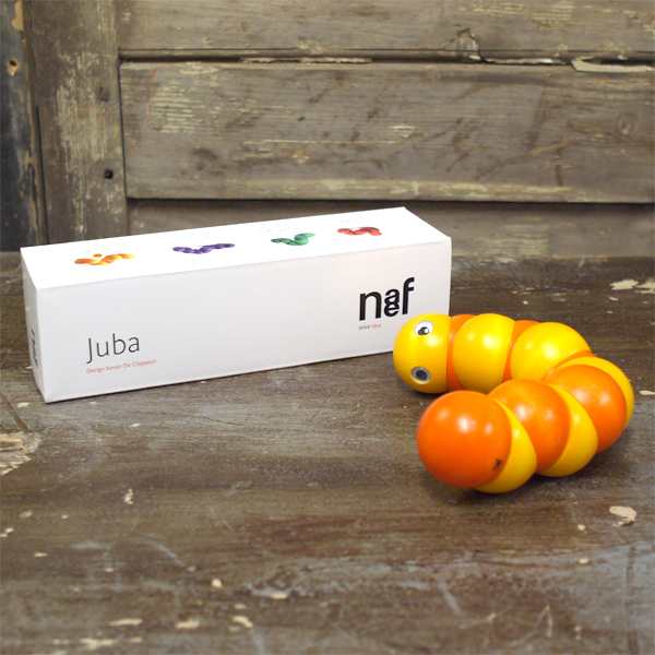 Naef ネフ社 ジュバ Juba 〜スイス・Naef（ネフ社）の握りやすくクネクネと形が変形するユーモラスなイモムシ「ジュバ」くんです。｜au  PAY マーケット