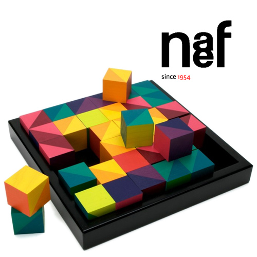 Naef Mosaik 36ピース 知育玩具　ネフ社 キーナーモザイク（小） Naefネフ社 キーナーモザイク・小36P・美しいパターンに出会う