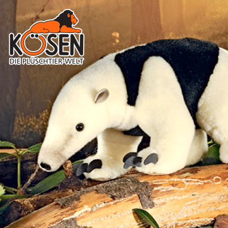KOESEN ケーセン社 アリクイ 6620 〜ドイツ・KOESEN/KOSEN（ケーセン社）の動物のぬいぐるみ。愛らし