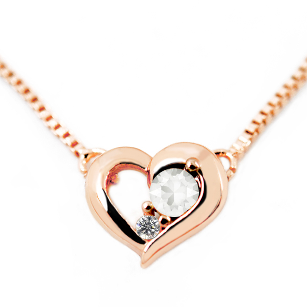 n064d【高品質✧】紫ダイヤハートネックレス　S925　可愛い　誕生日　ギフト 楽天市場】【店内全品50%OFFクーポン配布中☆全品高品質