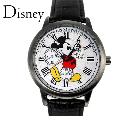 腕時計 ブランド ディズニー メンズ レディース 本革 スワロフスキー ヴィンテージ ユニセックス ボーイズ ミッキー ウオッチ レトロの通販はau Pay マーケット Salon De Kobe