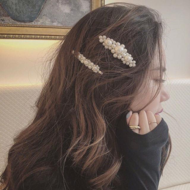ヘアピン ヘアクリップ パールビーズヘアピン パッチンどめ かわいい ヘアアクセサリー メール便送料無料 の通販はau Pay マーケット Jrk