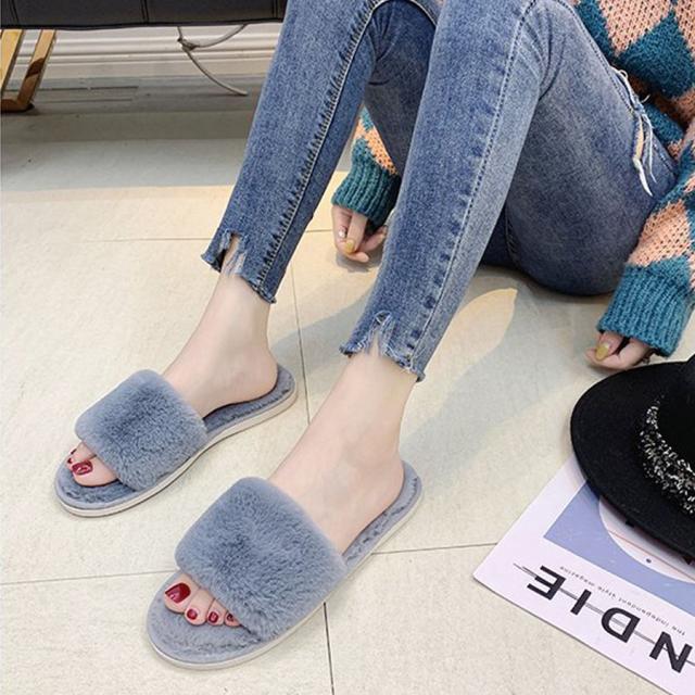 ファーサンダル レディース ファースリッパ 大きいサイズ 暖かい 秋 冬 おしゃれ 宅配便対応のみ の通販はau Pay マーケット Jrk