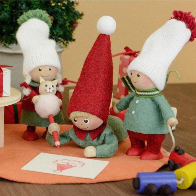 ノルディカニッセ ノルディカニッセ 落書きをする男の子 Joy to the world NRD120761