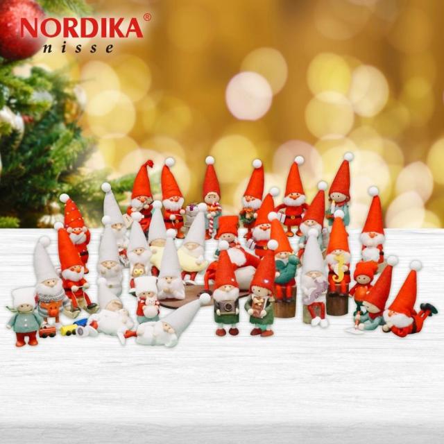 ノルディカニッセ タツノオトシゴを抱えたサンタ 干支 辰 NRD120765
