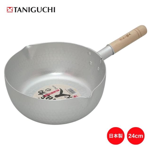 谷口金属 和の職人 深型 ゆきひら鍋 24cm 鍋 片手鍋 雪平鍋 アルミの