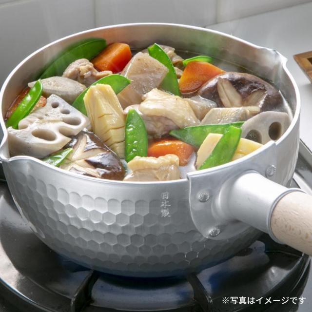 谷口金属 和の職人 深型 ゆきひら鍋 24cm 鍋 片手鍋 雪平鍋 アルミの