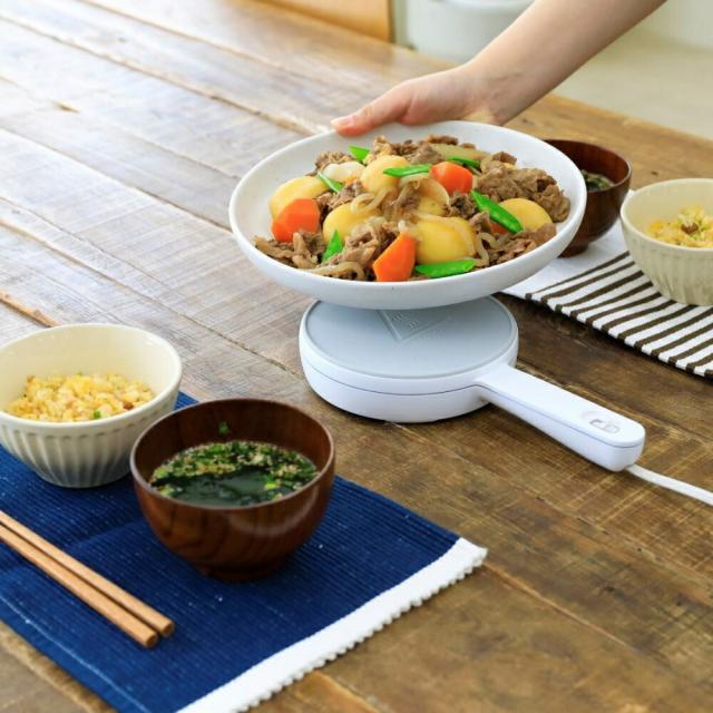 CCP ヒーター付き保温プレート おんさら ZHM-DW71-WH 4906064274998 保温 プレート 卓上 皿の通販は