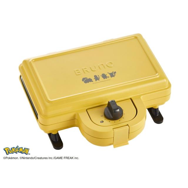 BRUNO ポケモンホットサンドメーカー ダブル イエロー BOE132-YE ホットサンド る ミニケーキプレート ホットサンドメーカー 電気 耳まで キャラクター 2枚 人形焼き タイマーの通販は BRUNO ポケモンホットサンドメーカー ダブル イエロー BOE132-YE ホットサンド る ミニケーキプレート ホットサンドメーカー 電気 耳まで キャラクター 2枚 人形焼き タイマーの通販は
