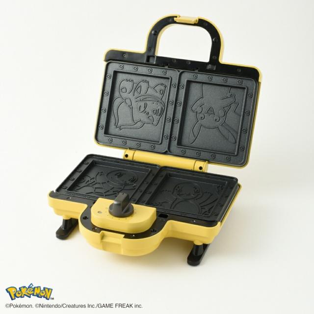 BRUNO ポケモンホットサンドメーカー ダブル イエロー BOE132-YE ホットサンド る ミニケーキプレート ホットサンドメーカー 電気 耳まで キャラクター 2枚 人形焼き タイマーの通販は BRUNO ポケモンホットサンドメーカー ダブル イエロー BOE132-YE ホットサンド る ミニケーキプレート ホットサンドメーカー 電気 耳まで キャラクター 2枚 人形焼き タイマーの通販は