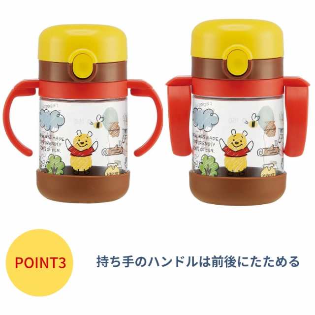 スケータ 水筒 子供 キッズ プラスチック 人気 おしゃれ 折りたたみ式 両手ハンドル スパロウマグ 260ml ベビー ストロー マグ Kspw1 ミの通販はau Pay マーケット 彩り空間au Pay マーケット店