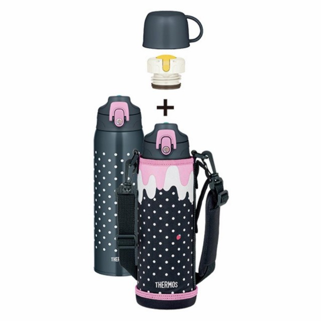 サーモス 水筒 キッズ 2way 1L 1リットル FJJ-1001WF 直飲み