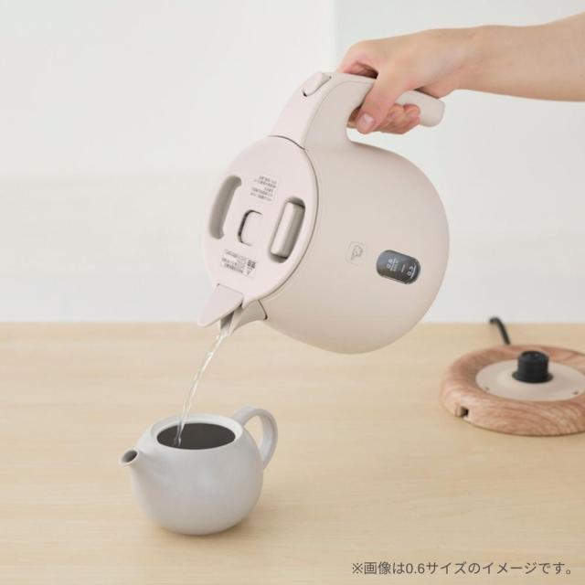 象印 電気ケトル 0.8L 安心設計 お手入れ簡単 熱くなりにくい 倒れてもこぼれにくい 抗菌加工 コンパクト CK-SA08