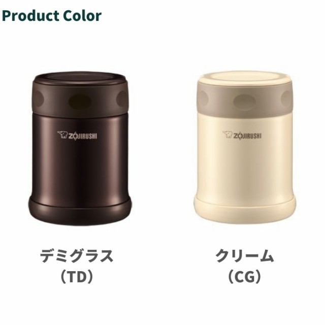 超安い 象印 ZOJIRUSHI ステンレスフードジャー 350ml クリーム SW-EE35-CC discoversvg.com