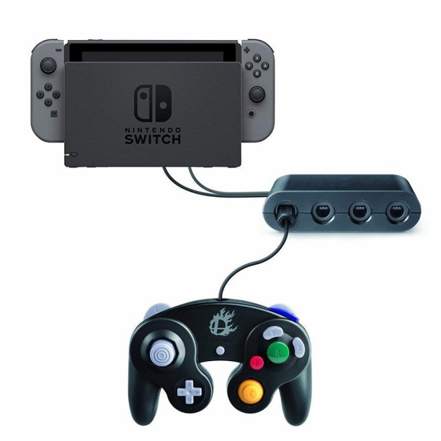 即発送 ゲームキューブコントローラー 接続タップ Nintendo Switch Wii U Pc スマッシュブラザーズ 4ポート Turbo連射機能搭載の通販はau Pay マーケット バルサ堂 Wショップ