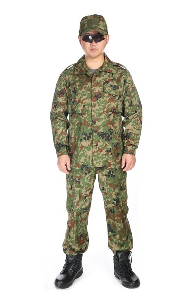 Broptical ベルト付 BDU 自衛隊 戦闘服 迷彩服 上下 野球帽 セット S/M 