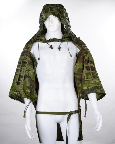 即納・新品】サバゲ マルチカム ギリースーツ フリーサイズ サバゲー