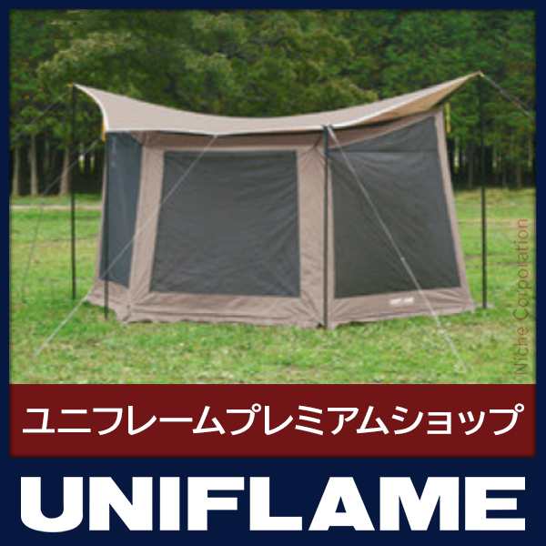 ユニフレーム タープ REVOメッシュウォールII L TAN UNIFLAME 681909