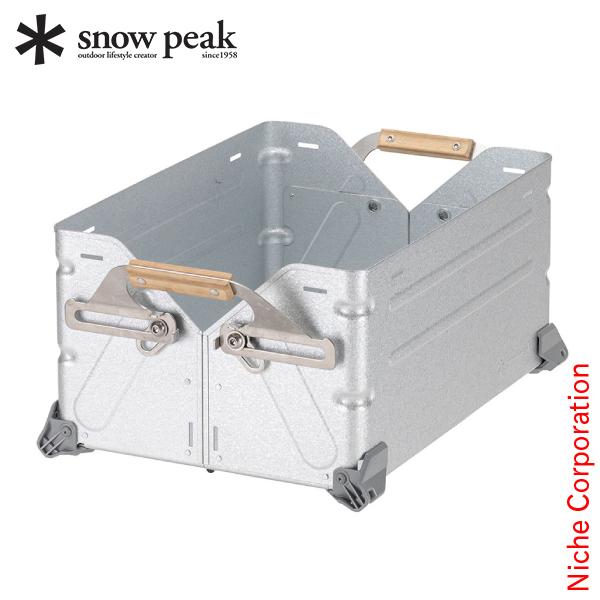 スノーピーク シェルフコンテナ 25 snow peak [ UG-025G ] アウトドア ラック キャンプ 棚 キャリー 収納コンテナ ボックス シェルコンの通販は