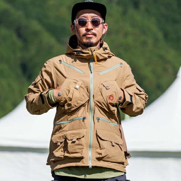 ジーアールエヌ ( grn outdoor ) TEBURA MOUNTAIN PARKA21 [ GO9205Q ] 手ぶらマウンテンパーカー 21  アウトドア ジャケット キャンプ ウ｜au PAY マーケット