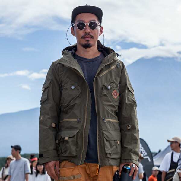 ジーアールエヌ ( grn outdoor ) TEBURA MOUNTAIN PARKA21 [ GO9205Q ] 手ぶらマウンテンパーカー 21  アウトドア ジャケット キャンプ ウ｜au PAY マーケット