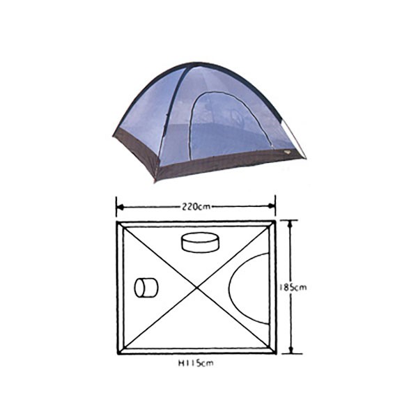 アライテント ( ARAI TENT ) カヤライズ 3 フレーム付 ３人用 ( 最大４人 ) [ 310801 ] KAYA RAIZ アウトドア  蚊帳 メッシュ 夏 登山 ト｜au PAY マーケット