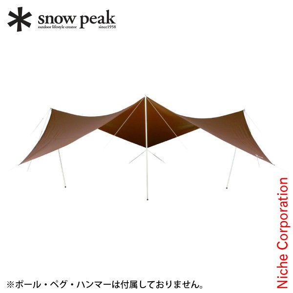 スノーピーク タープ HDタープシールドメーヴェ L snow peak [ TP-511 ...