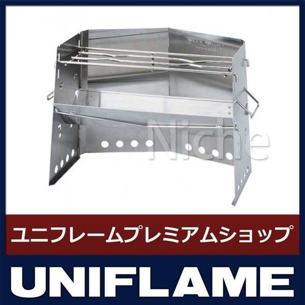 ユニフレーム 薪グリル UNIFLAME 682906 キャンプ 焚き火 アウトドア たき火 コンロ 焚火 グリル 本体｜au PAY マーケット