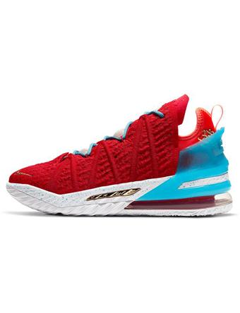 バスケットシューズ バッシュ   ナイキ Nike Lebron 18 CNY Gong Xi Fa Cai Red/Whit