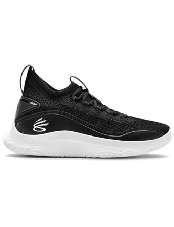 バスケットシューズ バッシュ   アンダーアーマー UnderArmour Curry 8 Team Unisex Blk/W