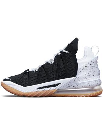 バスケットシューズ バッシュ ナイキ Nike Lebron 18 Black/White/Gum