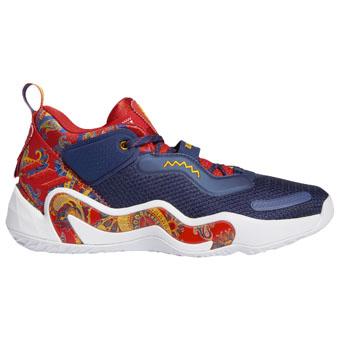バスケットシューズ バッシュ   アデイダス Adidas D.O.N Issue #3 Navy/Red/Gold