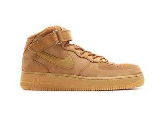 バスケットシューズ バッシュ スニーカー   ナイキ Nike Air Force 1 Mid 07 WB Wheat Gum