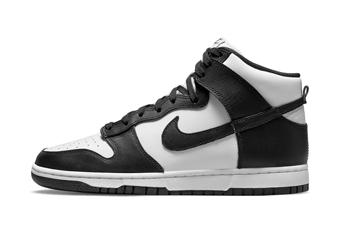 バスケットシューズ バッシュ スニーカー  ダンク  ナイキ Nike Dunk high Retro Wht/Blk   ス