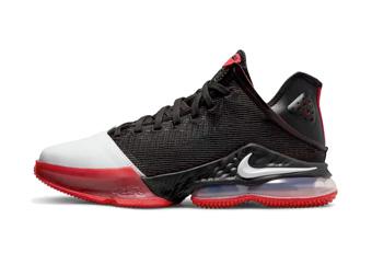 バスケットシューズ バッシュ   ナイキ Nike Lebron 19 Low  Blk/Wht/Red