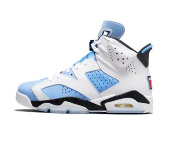 バスケットシューズ バッシュ スニーカー  ユニバーシティーブルー  ジョーダン Jordan Air Jordan 6 Re
