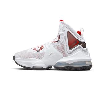 バスケットシューズ バッシュ   ナイキ Nike Lebron 19 GS Sketch GS Wht/Blk/Red