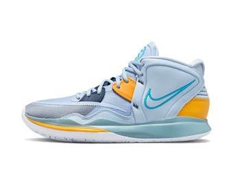 Nike Kyrie 7 バスケットシューズ 青/オレンジ27cm（Nike Kyrie