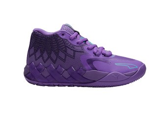 バスケットシューズ バッシュ ラメロボール プーマ Puma MB.01 GS GS Purple 【GS】キッズ