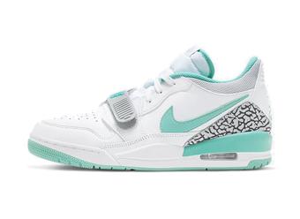 シューズ スニーカー   ジョーダン Jordan Jordan Legacy 312 Low White/Turquoise