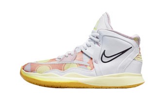 バスケットシューズ バッシュ ナイキ Nike Kyrie Infinity GS GS White Multi