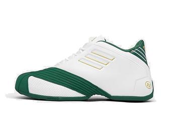 バスケットシューズ バッシュ  ティーマック　  アデイダス Adidas T-Mac1 White/Green/Gold  の通販は 29,800円