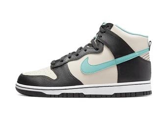 バスケットシューズ バッシュ スニーカー  エンベデッド  ナイキ Nike Dunk high Retro EMB Beig