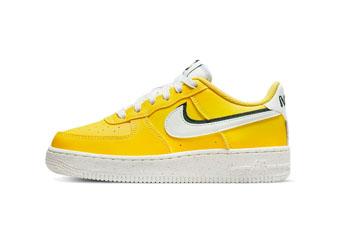 シューズ スニーカー   ナイキ Nike Air Force 1 Low  LV8 GS GS Yellow/White/Bl