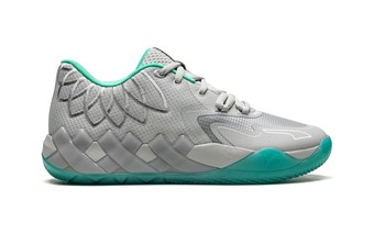 バスケットシューズ バッシュ ラメロボール プーマ Puma MB.01 Lo UFO Gray/Teal バスケットボール