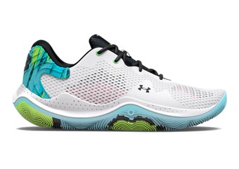 バスケットシューズ バッシュ アンダーアーマー UnderArmour Spawn 4 White/Blue ｜au PAY マーケット