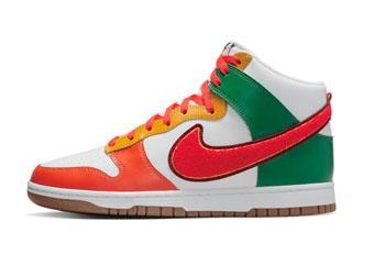 バスケットシューズ バッシュ スニーカー  ダンク ハバネロ  ナイキ Nike Dunk high Retro Chenil