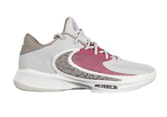 バスケットシューズ バッシュ  フリーク  ナイキ Nike Zoom Freak 4 EP Grey/Pink   の通販は 17,712円
