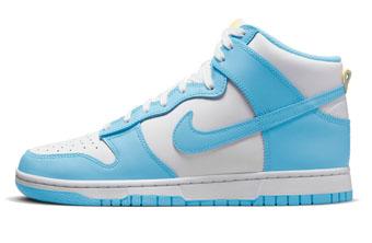 バスケットシューズ バッシュ スニーカー  ブルーチル  ナイキ Nike Dunk High Retro Blue Chil